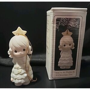 Precious Moments Enesco  "you're As Pretty As A Christmas Tree" 1994